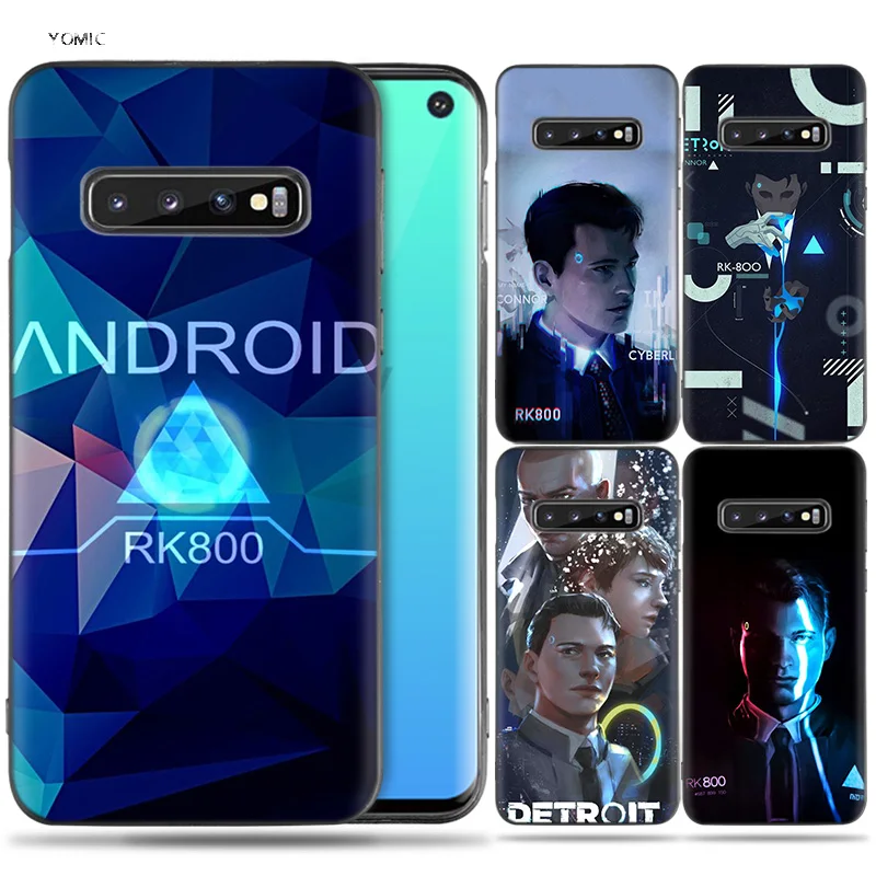 

Silicone Case Coque for Samsung Galaxy S8 S9 S10 Plus S10e 5G S6 S7 Edge S8+ S9+ S10+ Note 8 9 Detroit Become Human DBH
