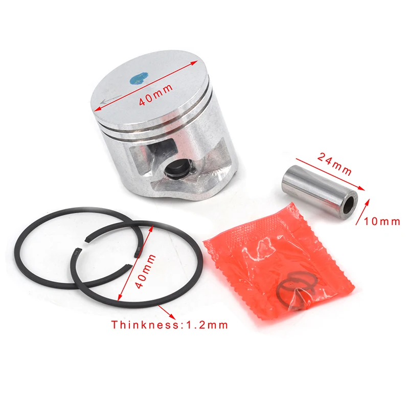 Goedkoop 40mm Zuigerpen Ring Clip Kit Voor STIHL MS211 MS 211 MS211C Kettingzaag 1139 030 2001 11390302001