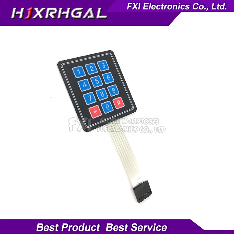 

1pcs 12 Key Membrane Switch Keypad 4x3 4*3 Matrix Array Matrix keyboard new