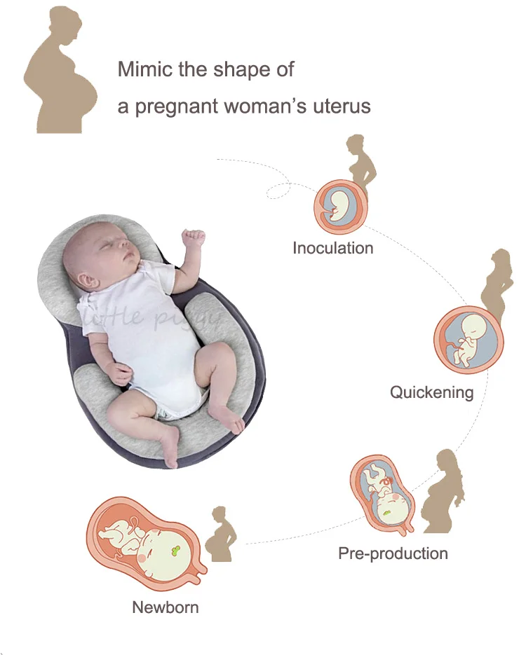 Cosymat-0-8 месяцев голова качественная Подушка Младенческая позиционная латексная подушка для младенца спальная подушка