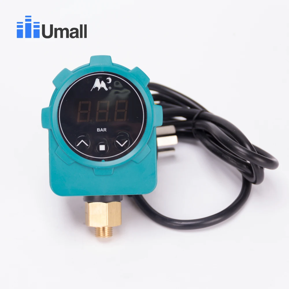 

0-10KG AU Dual Relay Water Intelligent Digital Gauge High Controller Air Compressor Hydraulic Electric Contact Pressure Switch