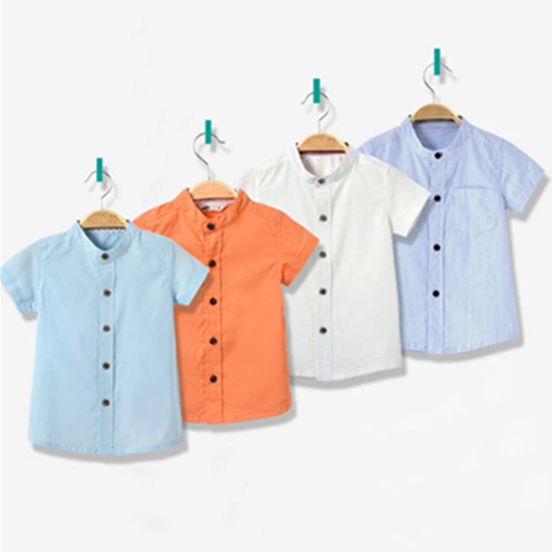 infant collared shirt