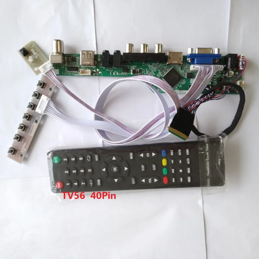  kit for LP173WD1(TL)(C1) remote VGA 40pin LVDS LCD LED HDMI USB 17.3