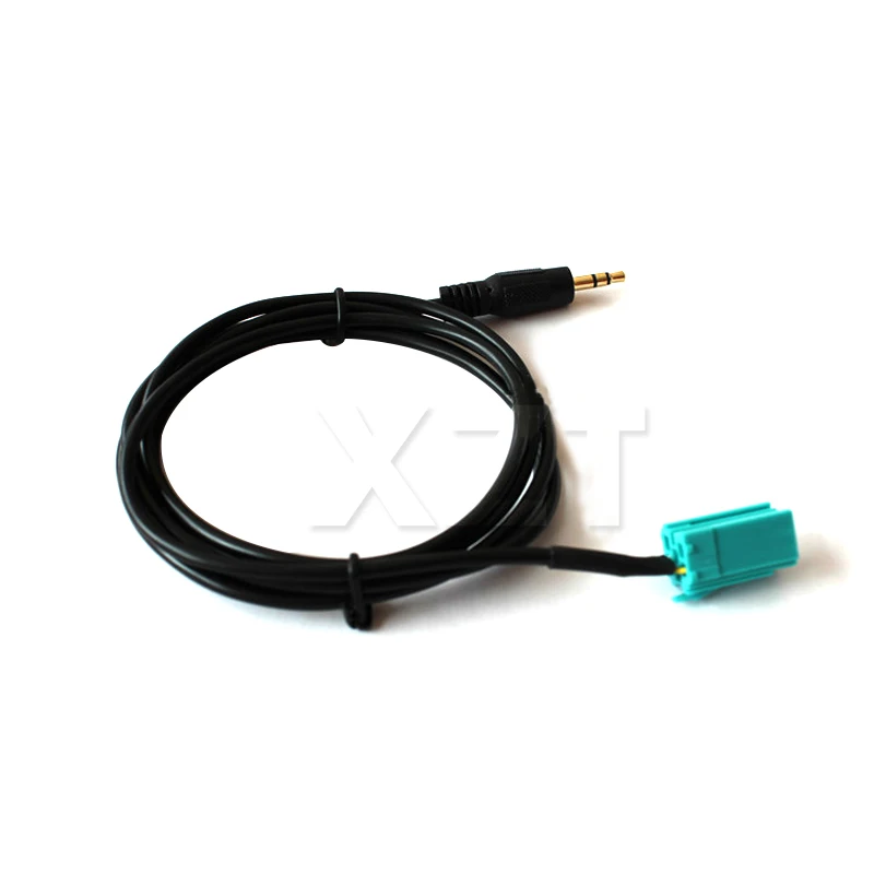 AT high quality 1PCS 3.5mm AUX CD Stereo Audio Line Input Cable Plastic