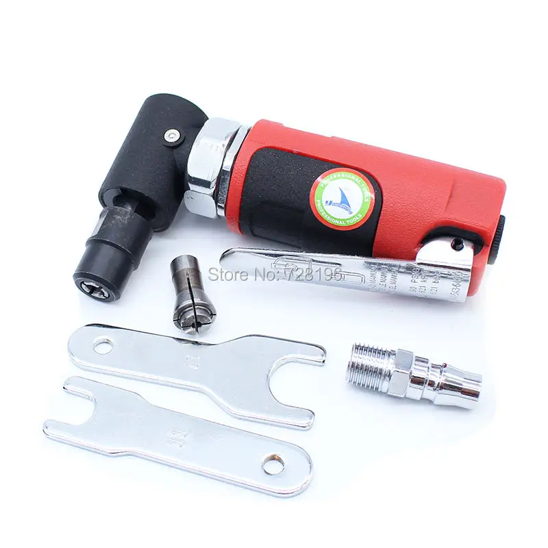 High Quality Professional 90 Degree 3MM & 6MM Pneumatic Micro Grinder Angle Air Micro Die