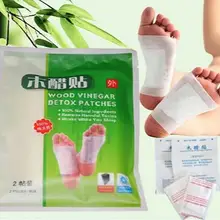 10 шт(5 пакета(ов) из натурального дерева уксус ногу пластырь для Детокс-программы патчи для ног, улучшающие сон и удаления вредных токсинов здравоохранения