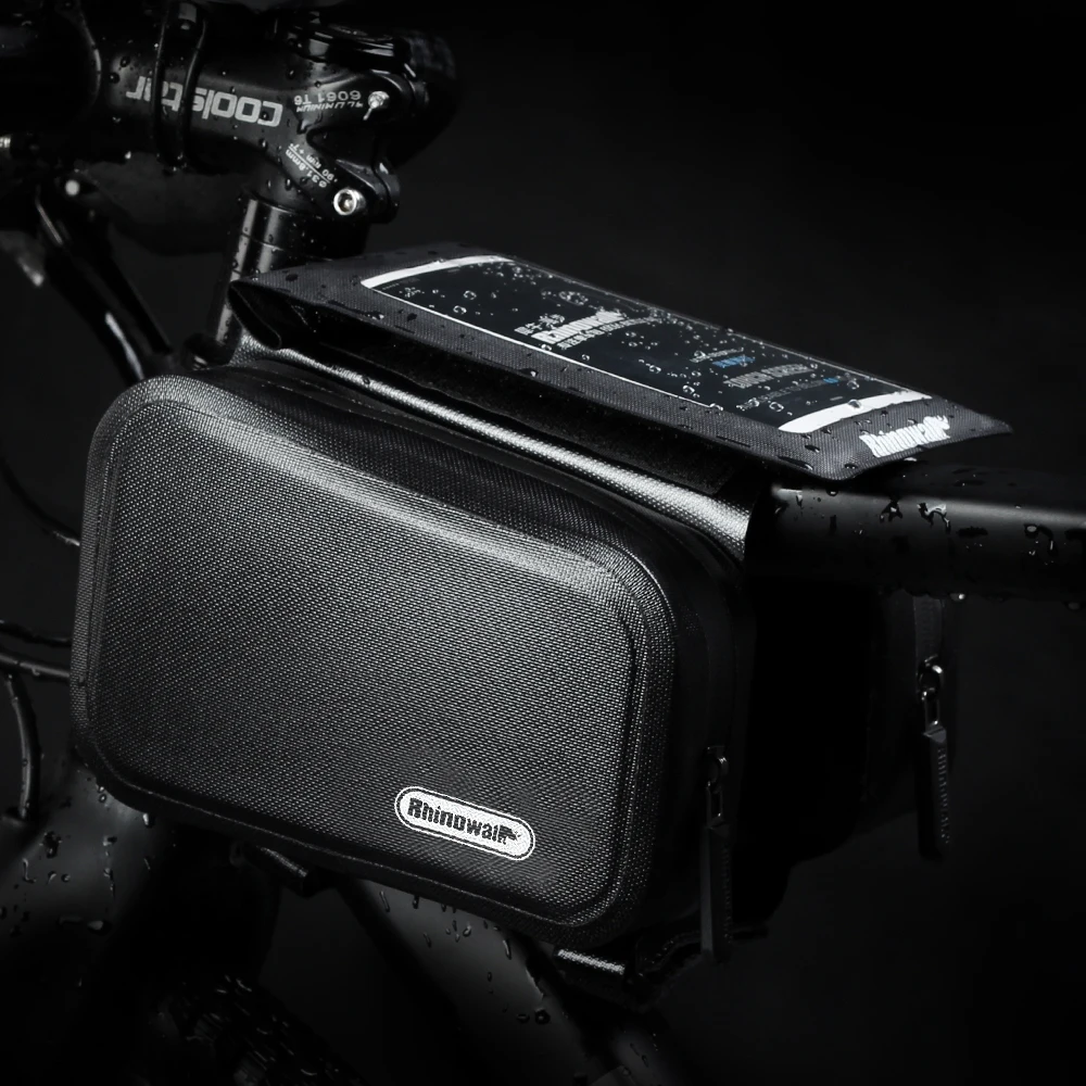 

Ultralight Bike Tube Bag Waterproof 6inch Sensitive Touch Screen TPU bisiklet aksesuar Riding Equipment MTB Outdoor Cycling Bag