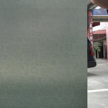 90x300 см коричневый/зеленый абстрактный и лаконичный стеклянный чехол для ванной комнаты матовое окно Высокая защитная пленка для стекла для ванной комнаты