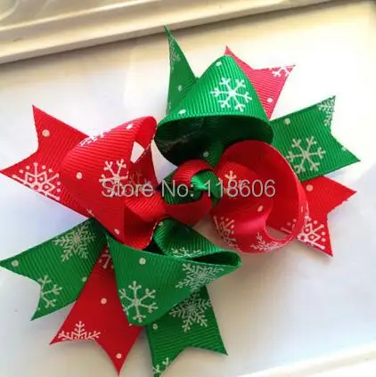 christmas snow hairbow.jpg