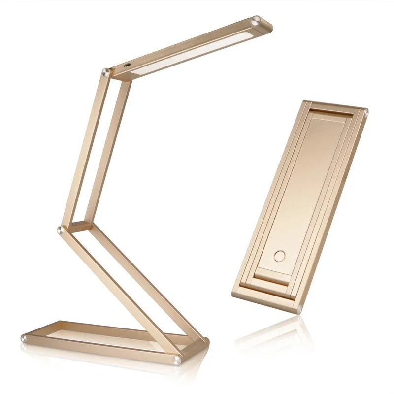 

New creative LED folding table lamp children learning eye lamp Transformers portable 4 segment folding lamp WF5111020