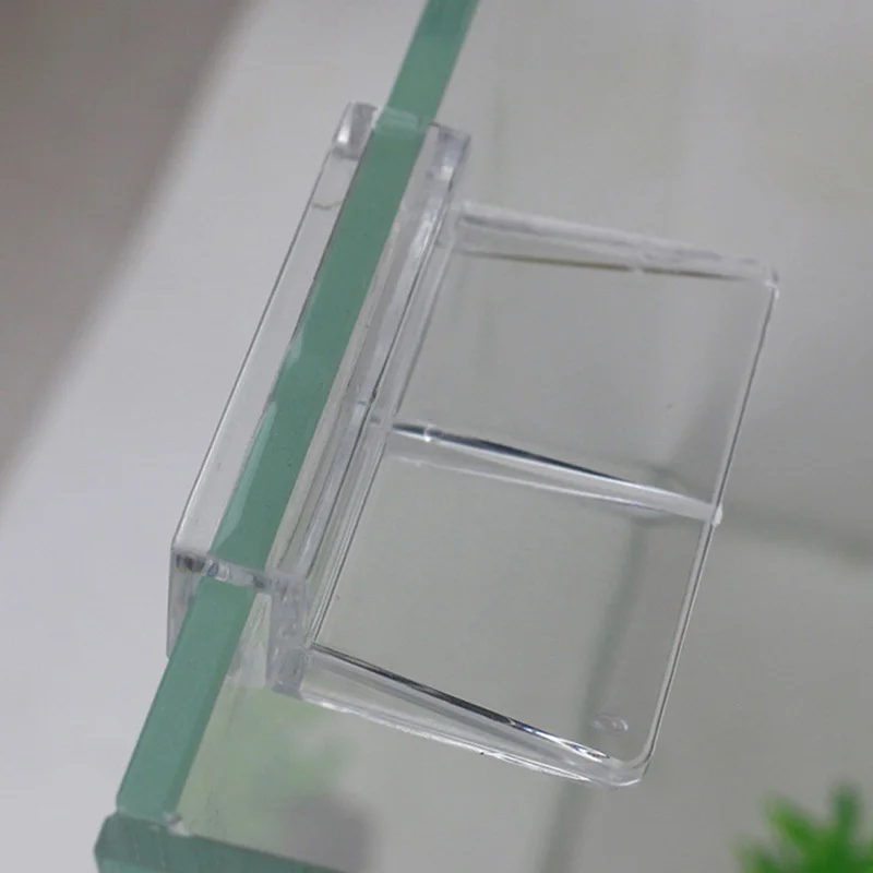 

6mm Aquarium Fish Tank Acrylic Clips Glass Cover Support Holders 1Pc