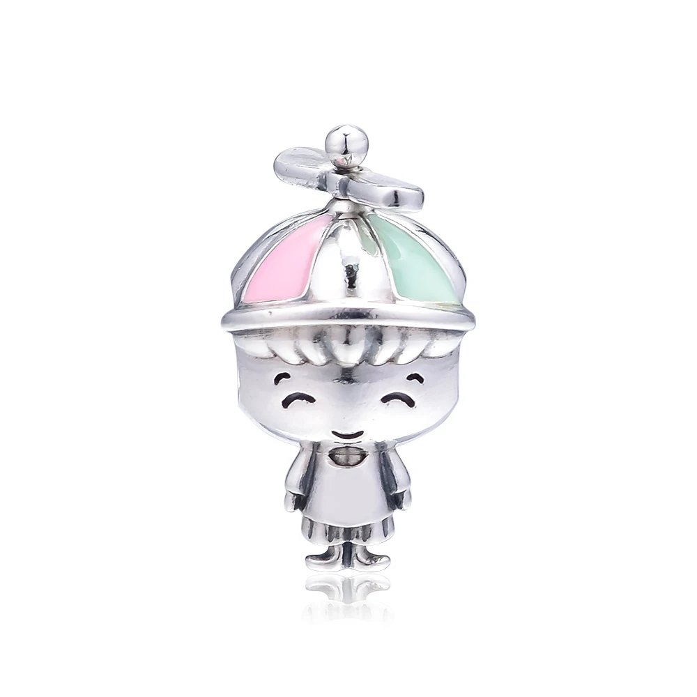 

Pandulaso DIY Beads For Jewelry Making Propeller Hat Boy Charm For Sterling Silver Jewelry Bracelets Woman Fashion Jewelry