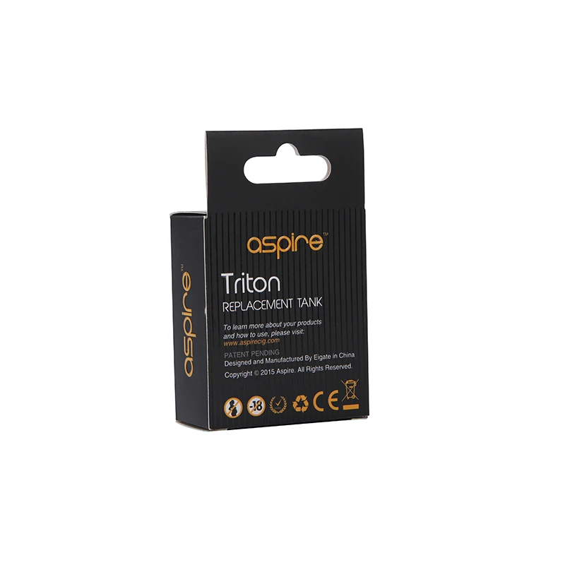 Электронные сигареты аксессуар Aspire Triton выдолбленные рукава Vape трубка 3,5 мл Triton сменный бак из нержавеющей стали трубка