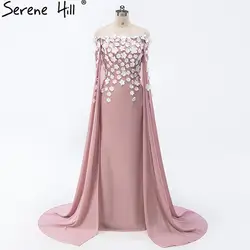 Элегантное вечернее платье с цветочным рисунком, длинное вечернее платье с кепкой, размер на заказ вечерние платье 2019, вечернее платье HA2107