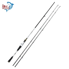 Профессиональные рыболовные снасти 2,1 М 7' М& MH два наконечника удочки для путешествий спиннинговая Удочка из высокоуглеродистого материала удочка для морской воды