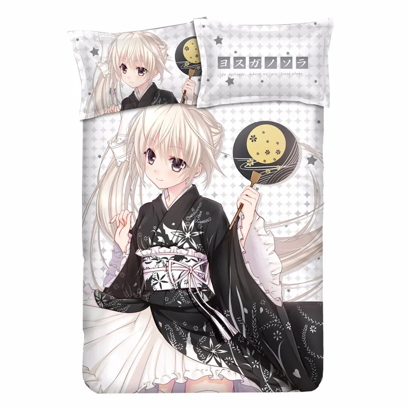 Комплект постельного белья Kasugano Sora из японского аниме в уединении с