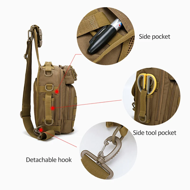  2019 New Fishing Backpack Climbing Bags Outdoor Military Shoulder Backpack Rucksacks Bag for Sport  - 33010222288