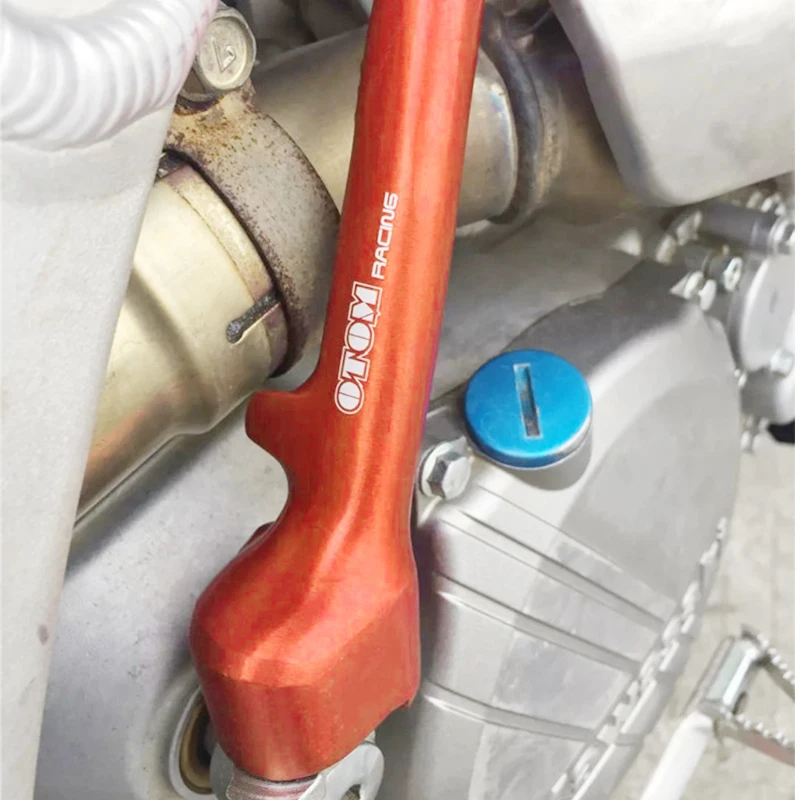 CNC aluminio forjado patada de palanca Pedal para KAWASAKI KX250F 2013 2014 2015 рычаг запуска для мотокросса Zong shen