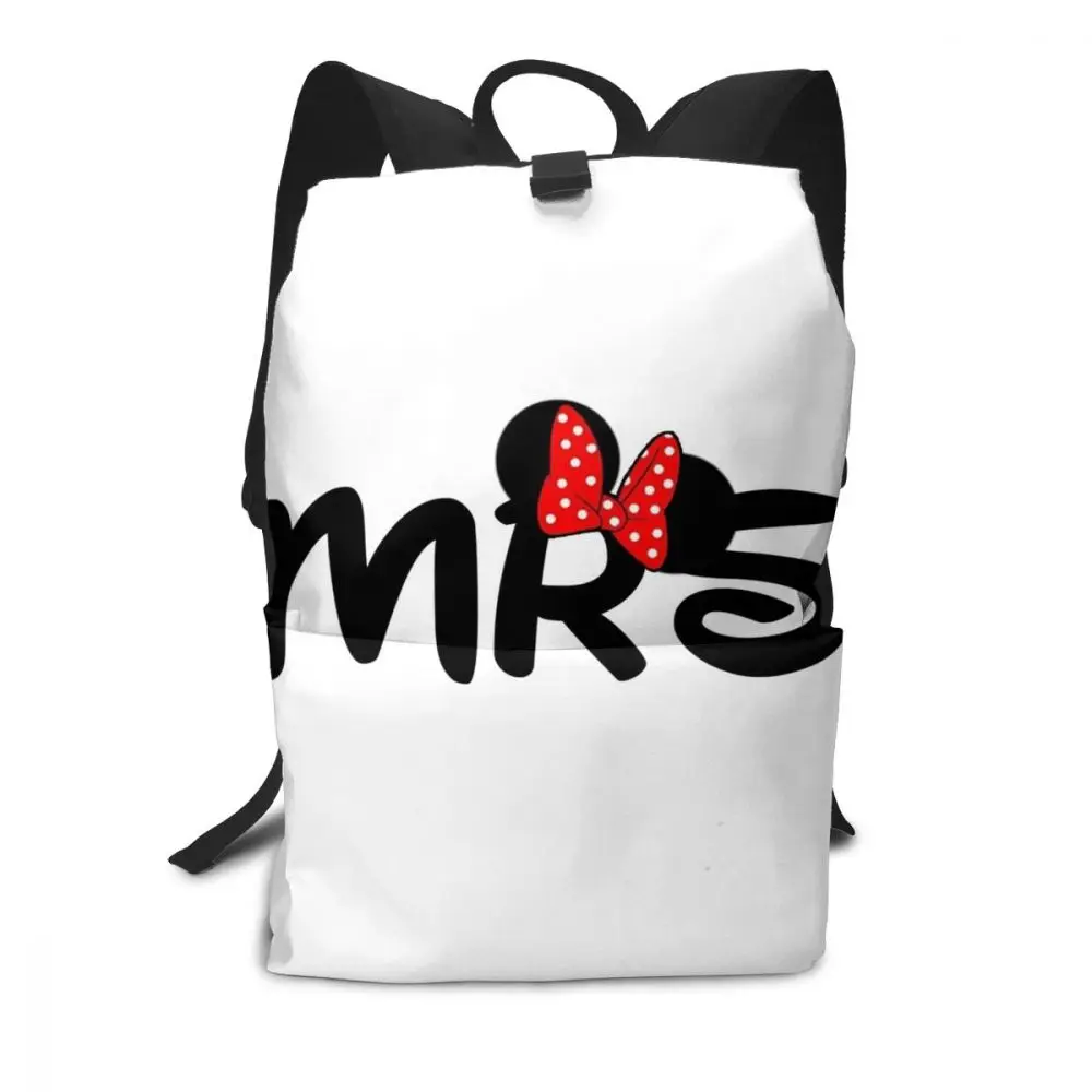 

Minnie Mouse Backpack MrsMouse Backpacks Pattern Teenage Bag High quality Man - Woman Trendy Street Multi Pocket Bags