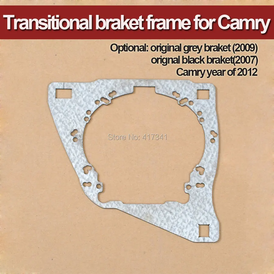 

Free Shipping Bracket Holder for Toyota Camry 2009 Car Headlight Replace HID Bi-xenon Projector Lens Q5 Koito HL G3/G5