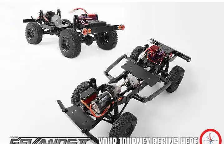 RC8WD 1/10 RC производительность RTR FJ40 4x4 CRUISER кузов Toyota комплект с грузовиком(в разобранном виде для 6x6 8x8