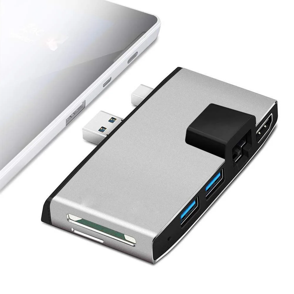 USB mini Dp к HDTV 2USB 3,0 концентратор для Surface pro 4 5 6