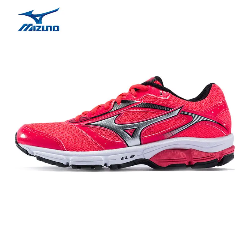 MIZUNO Women's WAVE IMPETUS 4 Jogging Running Shoes Breathable Stable Sports Shoes Sneakers J1GD161304 XYP533