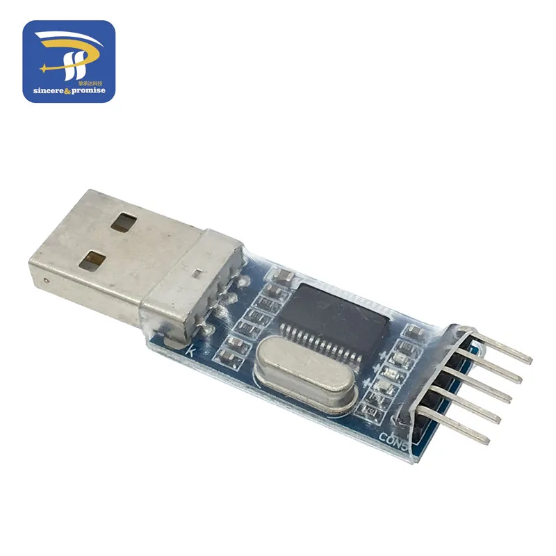 Модуль адаптера преобразователя PL2303 USB в RS232 TTL плата щеточной машины