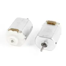 2 Pcs DC 1.5-3V 17000-18000RPM Electric Mini Motor for RC Boat Model Toys DIY