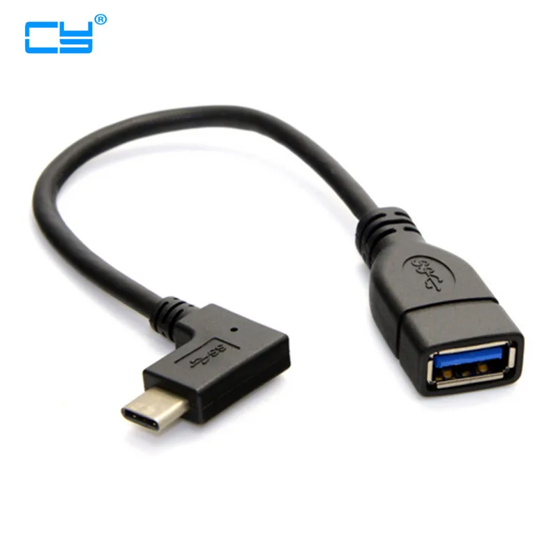 USB 3.1 Type-c usb-c Male Angle to USB 3.0 Mini-USB Micro USB 2.0 Female  adapter Data charger connector Cable 20cm 0.2m - AliExpress