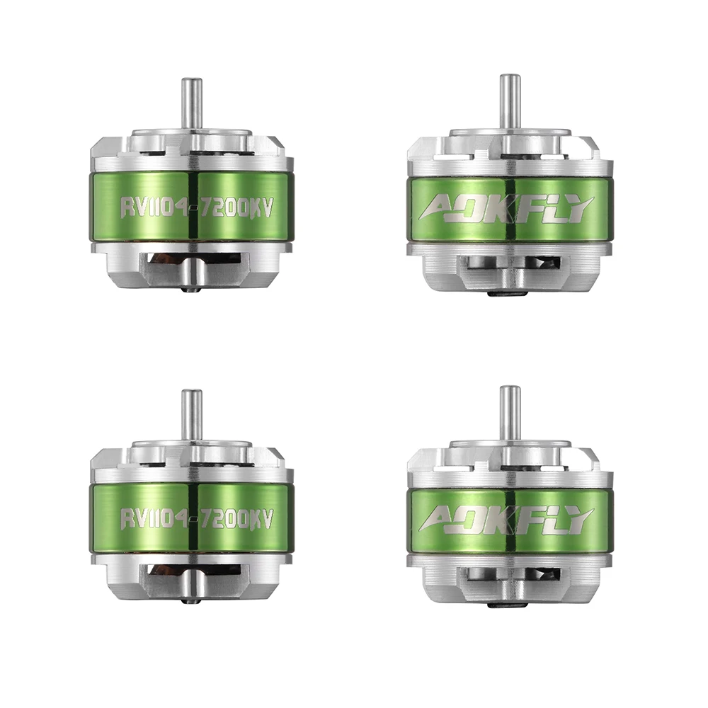 

1104 Brushless Motor Aokfly RV4200KV/7200KV Mini Motors Drone Motor for QAV90 FPV Racing Drone Quadcopter Multirotors 4pcs