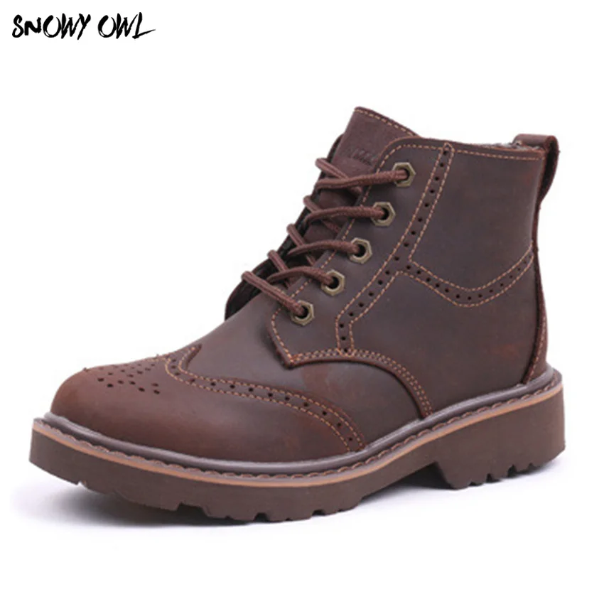 

Free shipping 2017 New Outdoor wear leather shoes boots boots Martin outdoor climbing shoes men shoes Z185