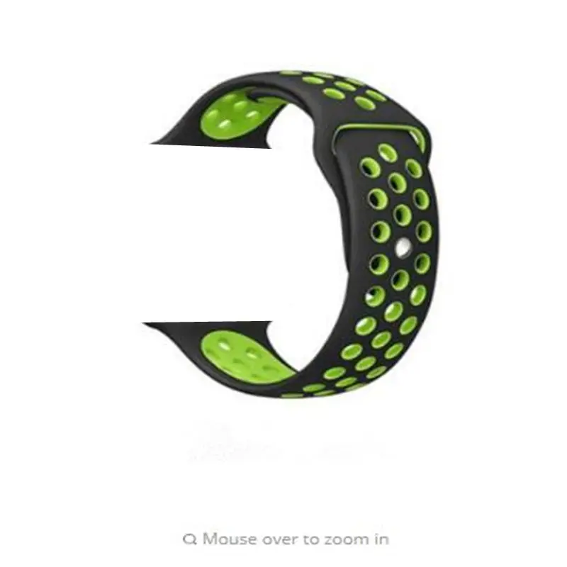 Outdoors Sport Silicone Watchband For Apple Watch Series 1 2 3 4 Bracelet 42mm/38mm For iwatch 40mm/44mm Watch Band Accessories