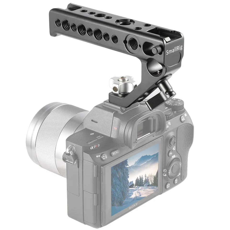  SmallRig Quick Release Camera Shoe Handle Grip Can Use W/ SmallRig Z6 L Plate w/ ARRI Locating Hole