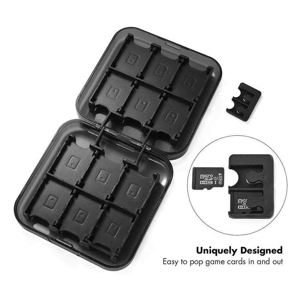 

24 in 1 Travel Storage Box for Nintendo Nintend Switch NS Game Card Storage Card Box Hard Shell Protector with Cartridge Case