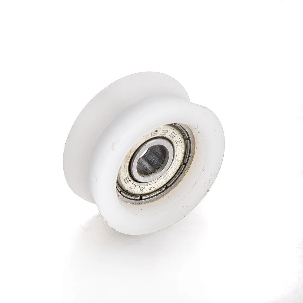 1Pcs POM Coated V Grooved Pulley Sealed Ball Bearing 5x22.5x9.5mm 120 Degreein Bearings from