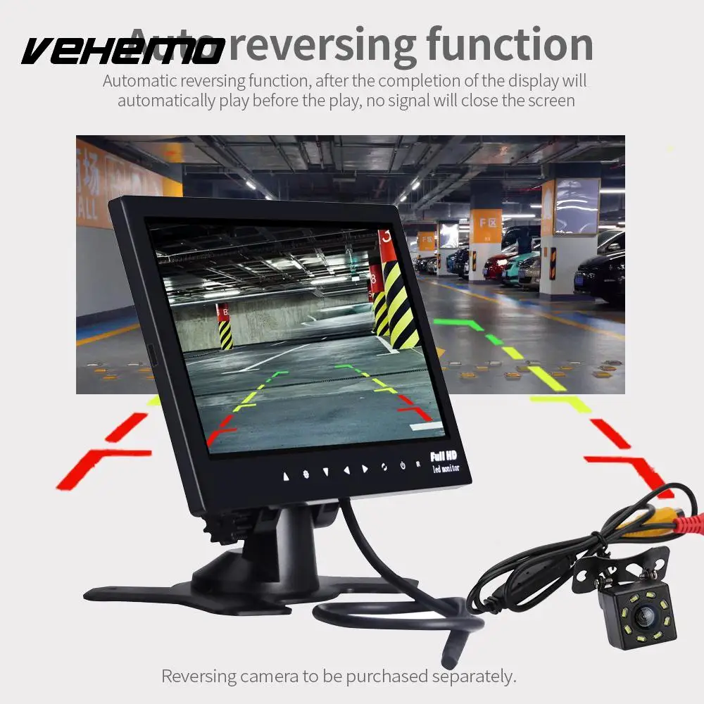 

Vehemo Desktop Car MP5 FM MP5 Player Smart TF Automobile Premium Support Back Up Camera