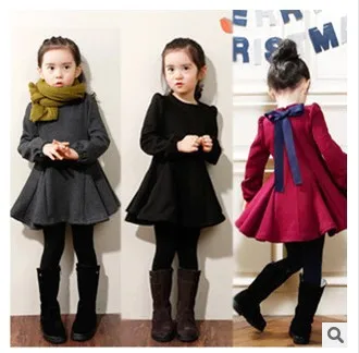

Kids clothes Toddler Christmas Costumes baby princess Fish tail Dress neck long sleeve Girls Winter Thickening cotton Dresses