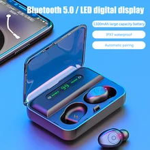 Настоящие Bluetooth 5,0 наушники TWS беспроводные головные уборы спортивные Handsfree наушники 3D стерео игровая гарнитура с микрофоном зарядная коробка