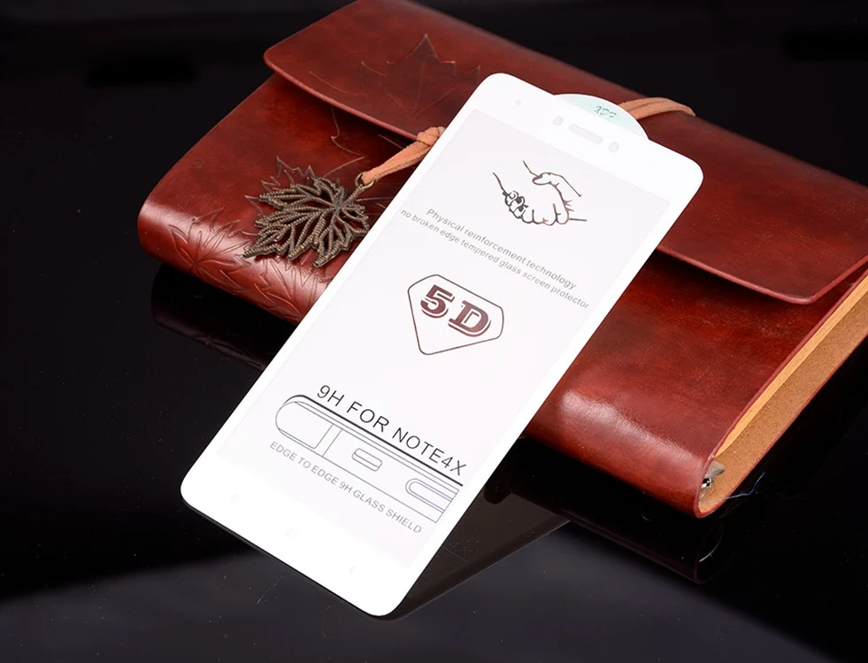 5D Tempered Glass for Xiaomi Redmi Note 4 Glass Global Version 32gb Film Full Cover for Xiaomi Redmi Note 4 Screen Protector 9H (12)