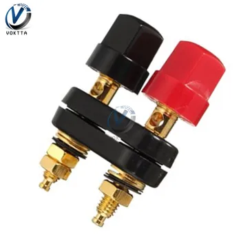 

4MM Banana Plug Connecter Gold Plate Binding Post in Wire Connectors Speakern Terminal Tools