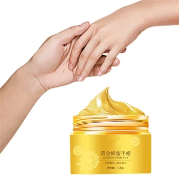 

Gold Hand Mask Paraffin Wax Exfoliating Mask for Hands Peeling Nourish Moisture Whitening Cream Hands Gloves Skin Care