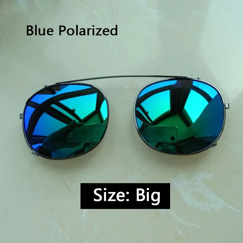 Солнцезащитные очки с клипсой для очков от Jonny Depp, Поляризованные линзы для мужчин и женщин, ацетатные оптические очки, оправа, фирменный дизайн, с коробкой, Sq005 - Цвет оправы: Polarizing lenses C2