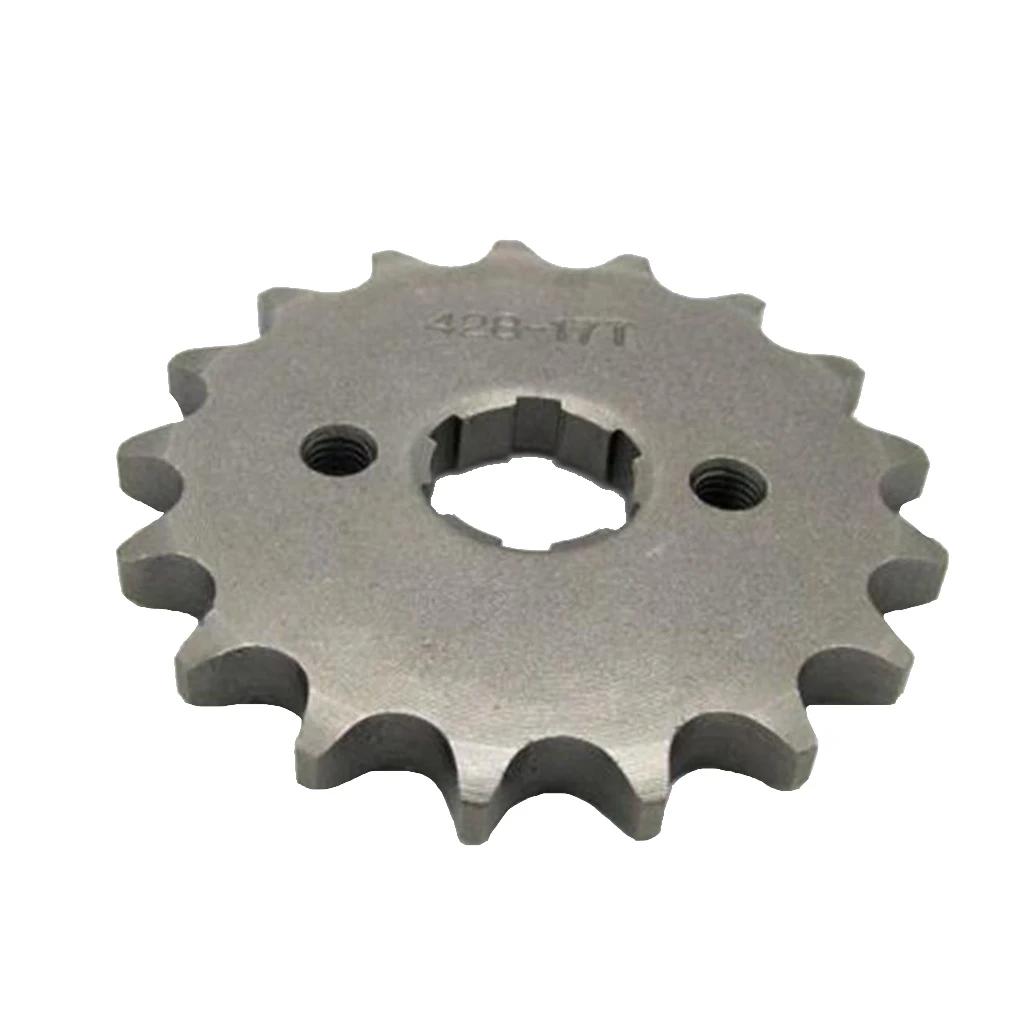

17 Teeth 428 Drive Chain Front Sprocket Cog For Pit Trail Dirt Bike ATV Quad Buggy 20mm Shaft Drive Sprocket