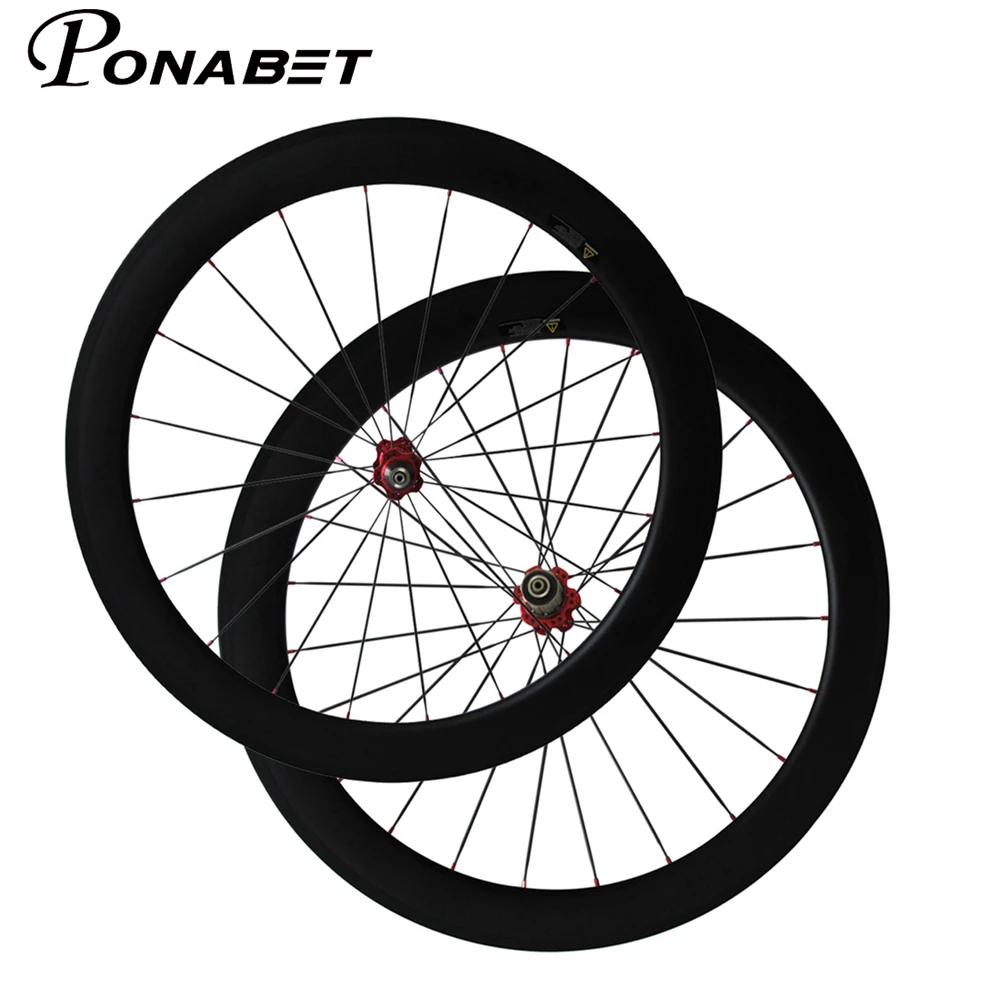 PONABET Free shipping 23mm width 60mm deep tubular carbon road wheelset only US$395/pair | Спорт и развлечения