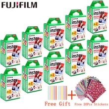 10-200 листов fuji пленка Instax Mini белая пленка мгновенная фотобумага для fuji Instax Mini 8 9 7s 9 70 25 50s 90 камера SP-1 2