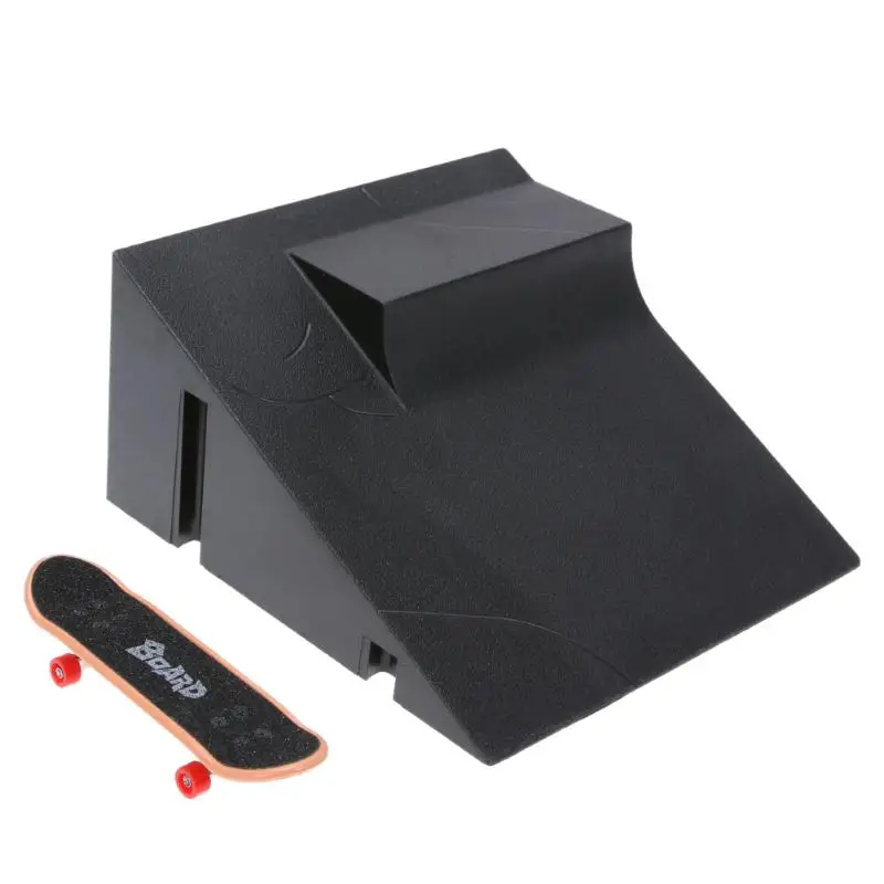 

Training Sports Skating Board Games Mini Table Game Finger Skating Board with Ramp Parts Track for Deck Fingerboard Toy
