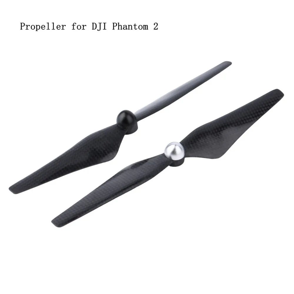 2 Pairs Carbon Fiber Propeller CW/CCW for DJI Phantom 1 2 vision 9443 Black 