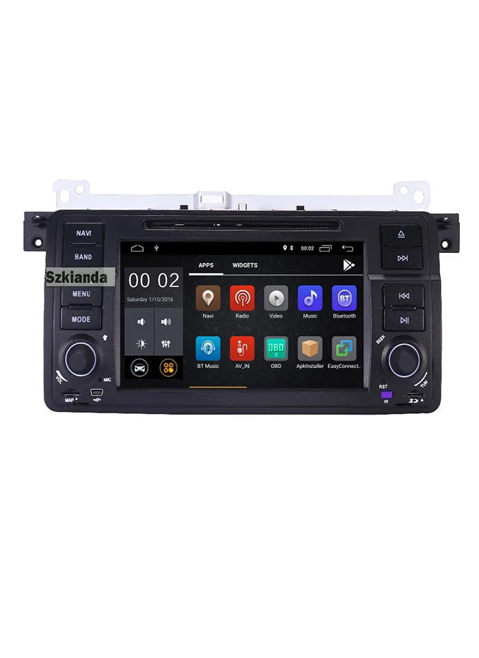 Заводская цена 2 Din Android 9,0 автомобильный DVD gps Navi для BMW E46 M3 Wifi 3g Bluetooth Радио RDS USB SD рулевое колесо камера