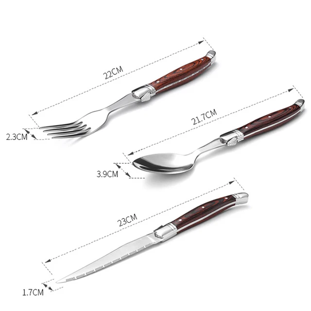 ライヨール カトラリーセット フォーク スプーン ナイフ 12点